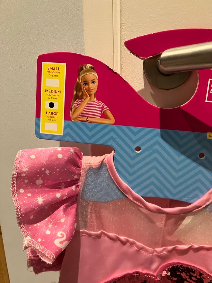 Robe barbie 5-6 ans - photo numéro 3