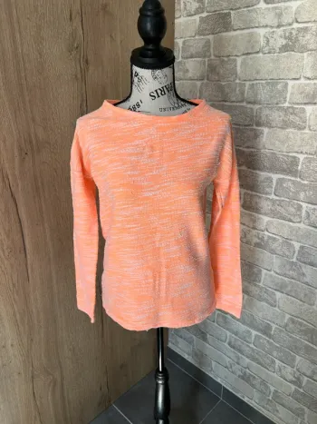 Pull fluo orange taille 38