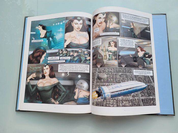 BD Megalex, Les Humanoïdes Associés, tomes 1 et 2 en EO cotées, dédicacées + ex-libris - photo numéro 11