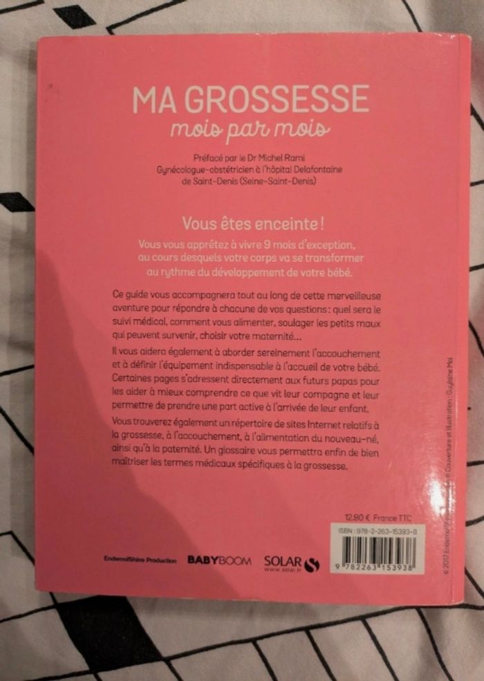 Livre "Ma grossesse mois par mois" - photo numéro 2
