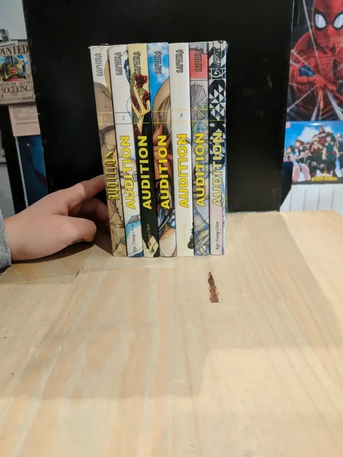 Lot Audition - Tomes 1 à 9 (manquent 6 et 7) - photo numéro 2