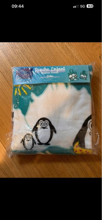 Poncho / sortie de bain enfant
