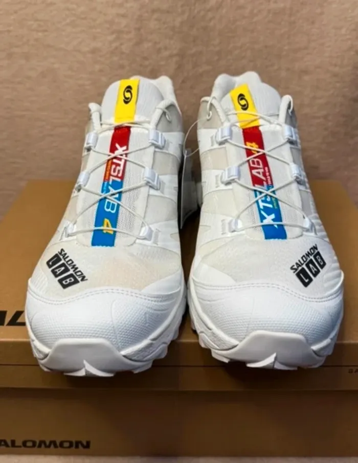 Salomon XT-4 OG White Ebony Lunar Rock en Taille 42 - photo numéro 2