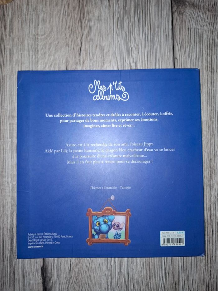 Livre Azuro sur la piste de jippy - photo numéro 2