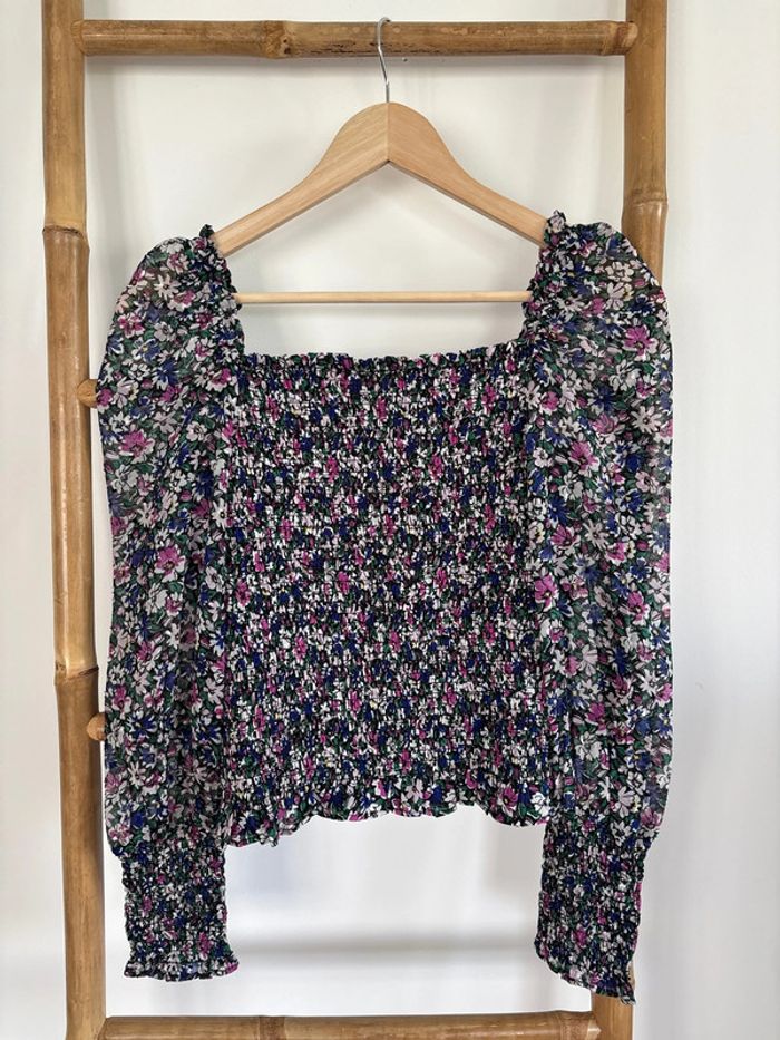 Blouse à fleurs Lulu Castagnette taille 40/L