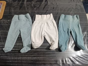 Lot de 3 pantalons bébé 1 mois