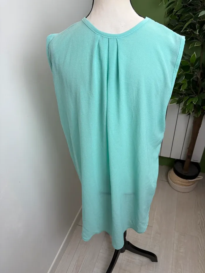 Tunique Carnaby | Turquoise | Taille 42 - photo numéro 2