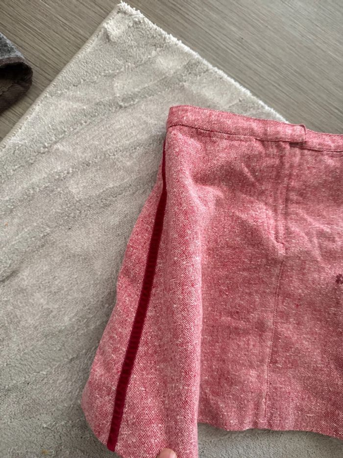 Très jolie jupe rouge jacadi 8 ans 128cm - photo numéro 2