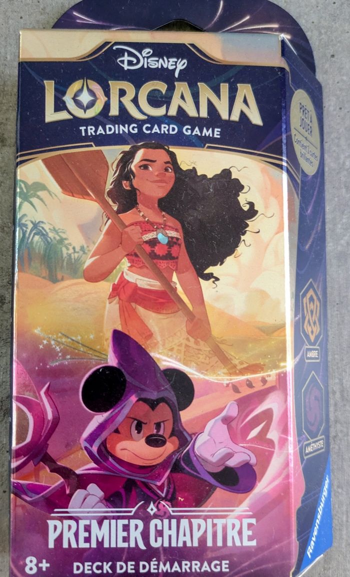 Deck de démarrage Lorcana chapitre 1