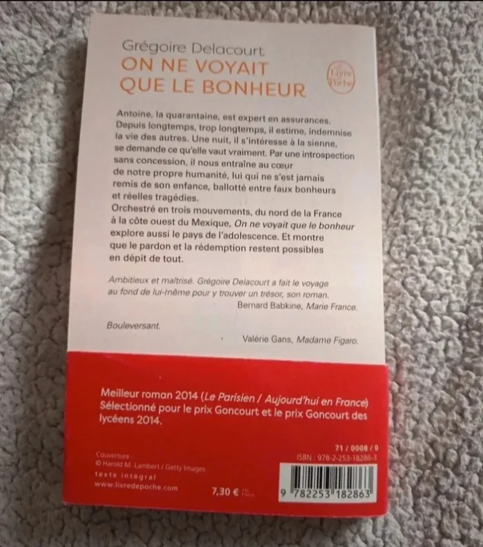 Livre on ne voyait que le bonheur - photo numéro 2