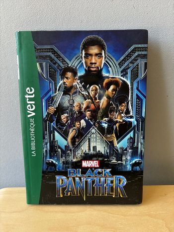 La bibliothèque verte #marvel la panthère noire