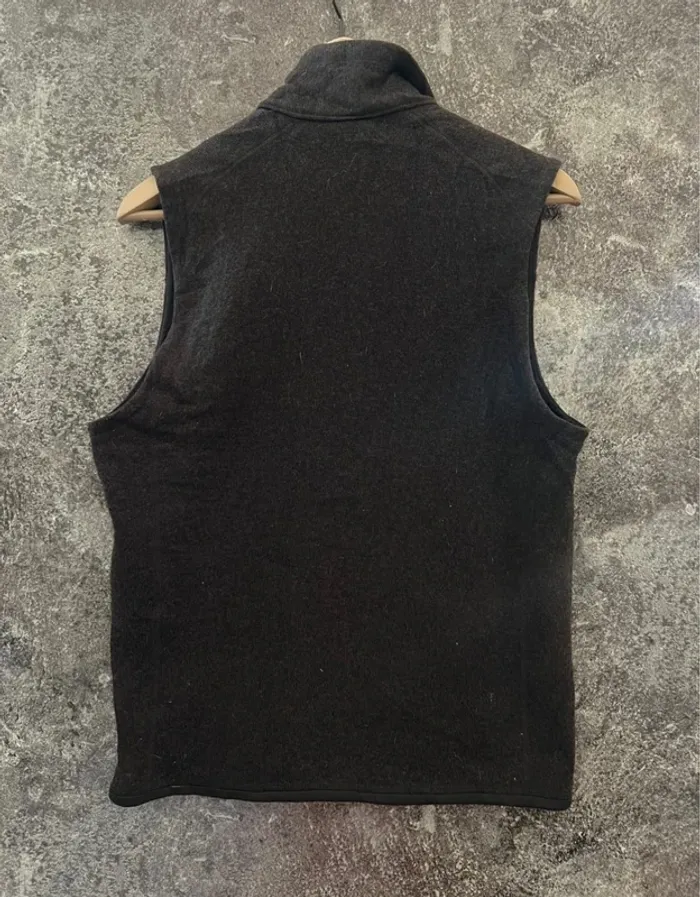Polaire grise sans manches homme Patagonia taille S chaleco polar gilet pile ärmellose Fleece Herren - photo numéro 3