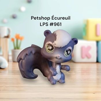 Little Petshop Écureuil LPS #961 Hasbro