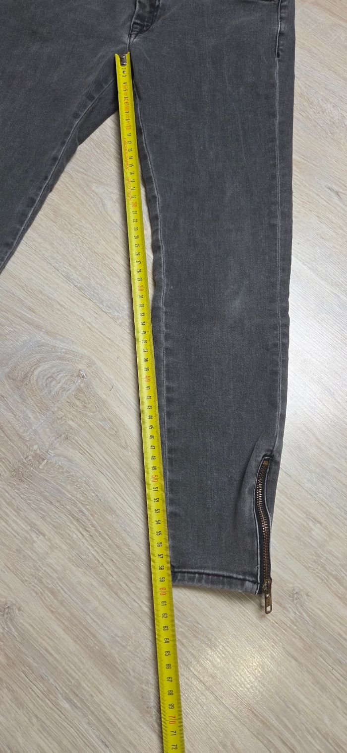 Jeans Mango taille 36 Gris très bon état - photo numéro 5