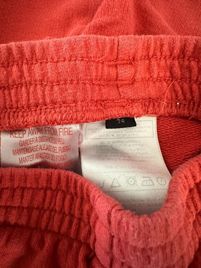 Jogging adidas rouge corail - photo numéro 3