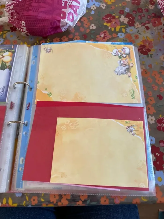 Feuille diddl et enveloppe - photo numéro 2