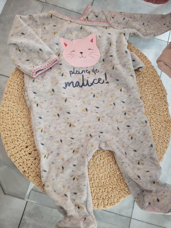Lot 3 pyjama grenouillères - photo numéro 2