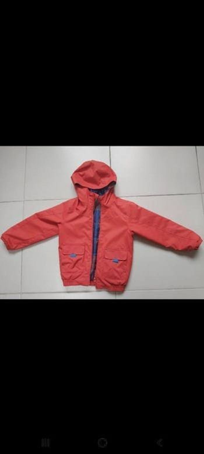 Manteau mi saison Reversible 4 ans