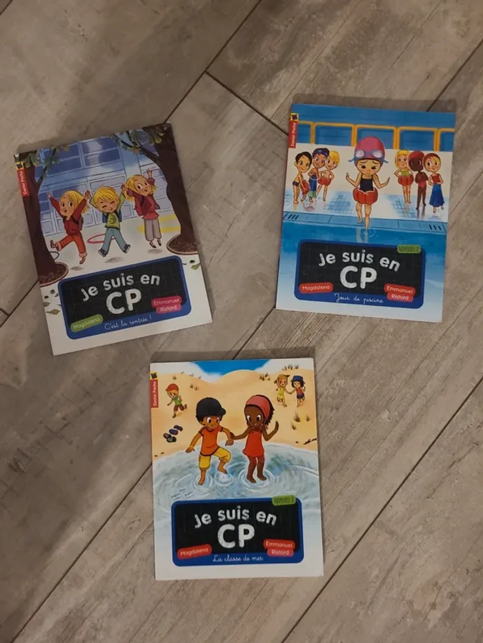3 livres " Je suis en CP"