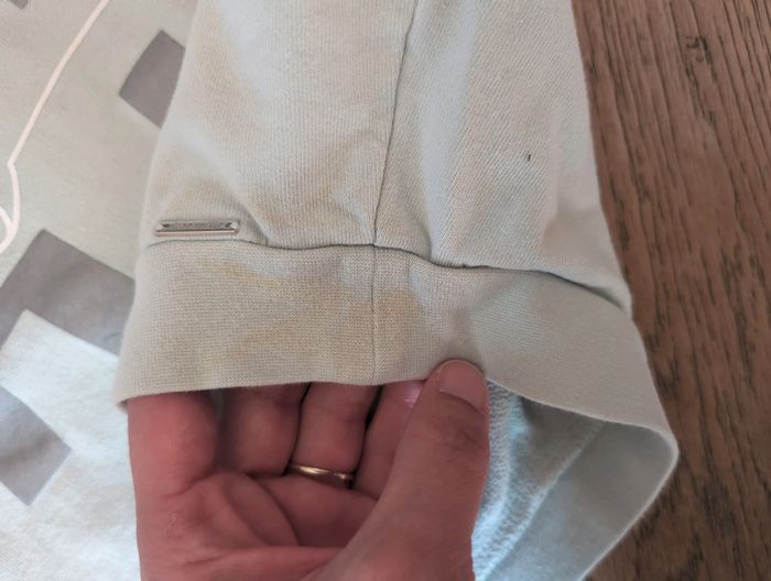 Sweat Cropped top vert pâle ikks 16 ans - photo numéro 4