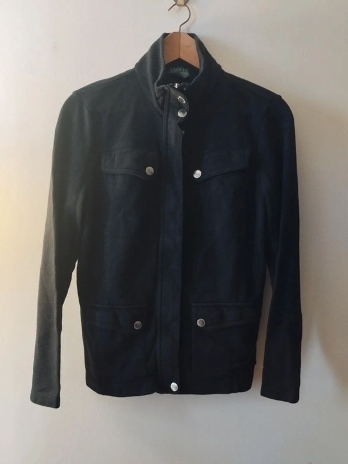 Veste femme zippée coton Lauren Ralph Lauren taille 40 - photo numéro 3
