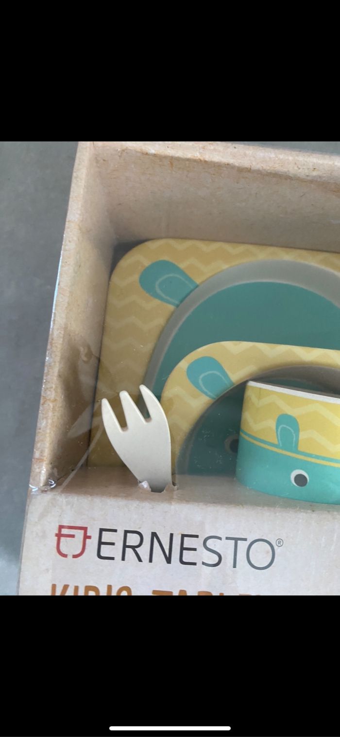 Set de repas Hippopotame Ernesto - photo numéro 3