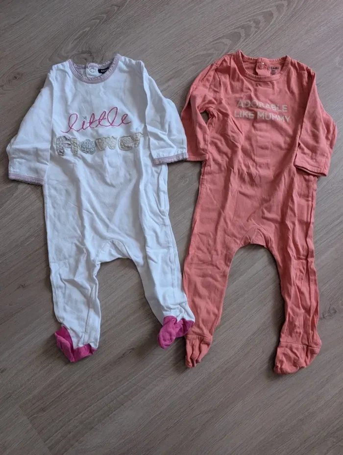 Lot 2 pyjamas légers - photo numéro 2