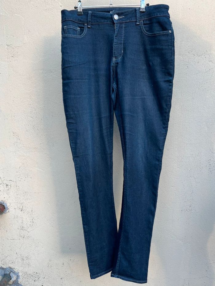 Jeans skinny bleu foncé