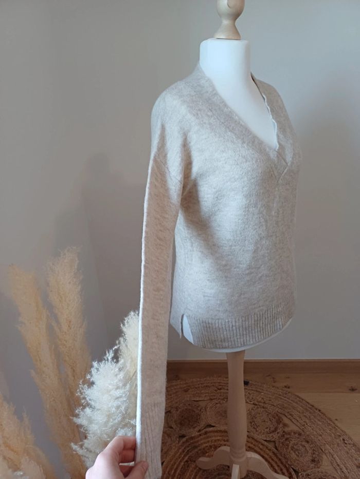 Pull beige/crème tout doux LH taille L 40 - photo numéro 6