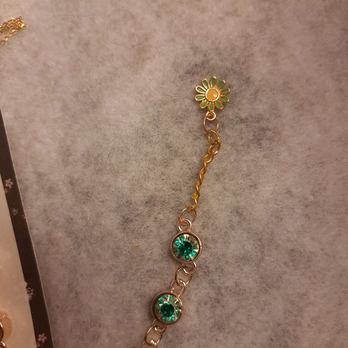 Parrurre complète strass vert - photo numéro 5