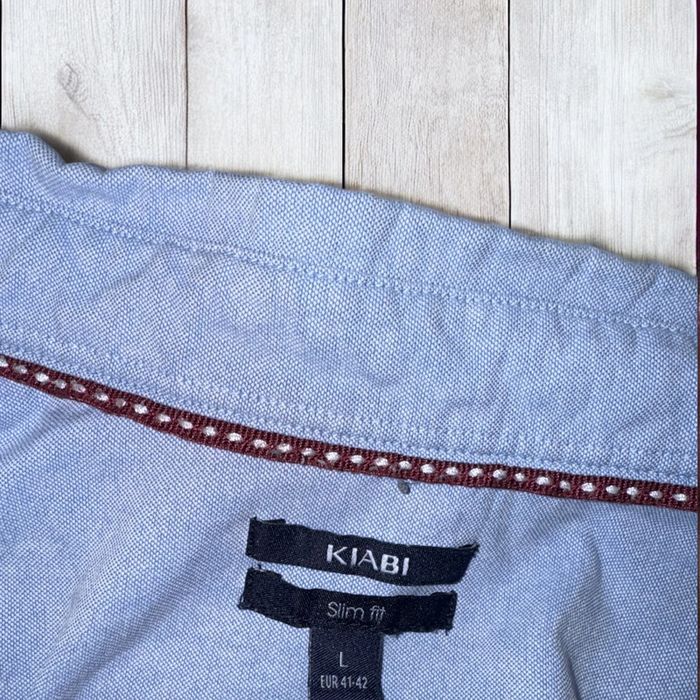 🌸 Jolie chemise bleu clair Slim Fit Kiabi - Taille 40 🌸 - photo numéro 5
