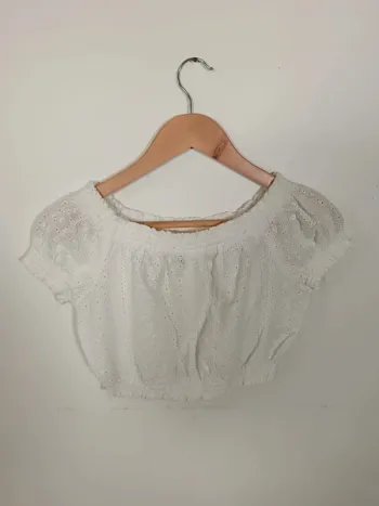 C4 top blanc H&M 36