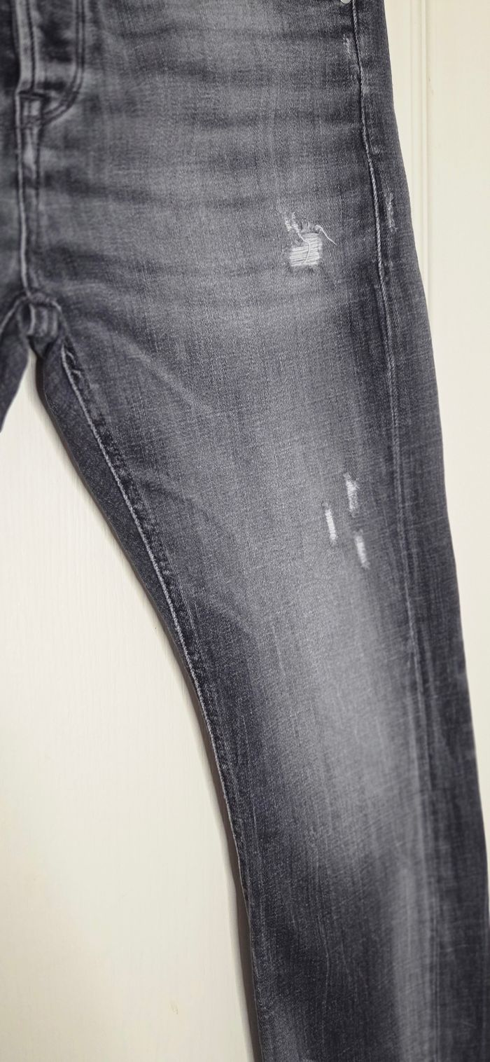 Jean Le Temps des Cerises Héritage 🖤 T34 (42/44 FR) – gris délavé slim – excellent état - photo numéro 10