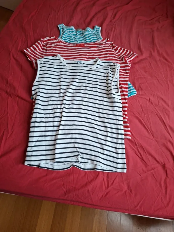 3 marinières taille 42