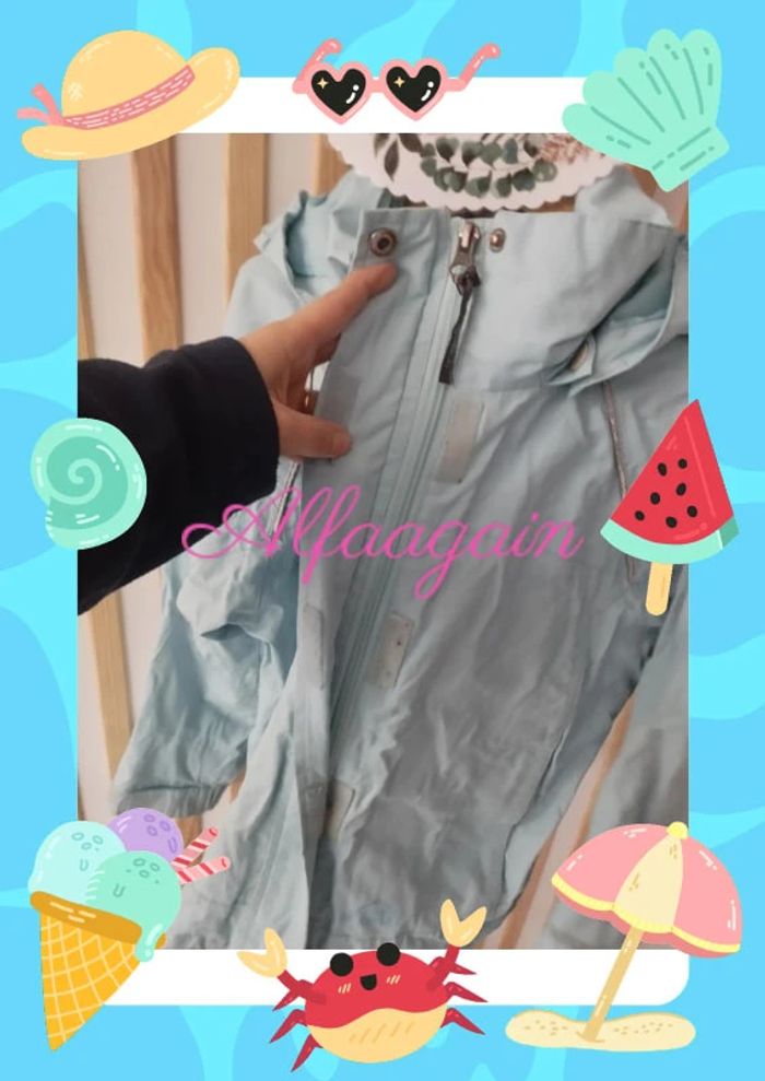 Veste coupe vent mc kinley 8ans - photo numéro 4