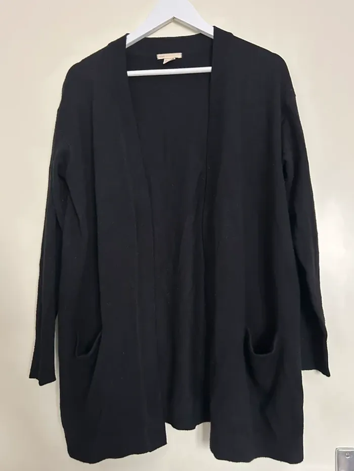 Gilet long noir
