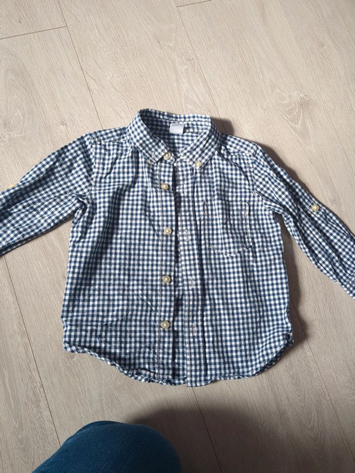 Chemise à carreaux 2 ans GAP - photo numéro 3