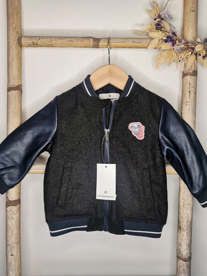 🌺Très Veste Lulu Castagnette 12 mois bombers