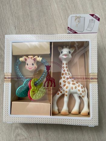 Sophie la girafe avec  anneau dentition 