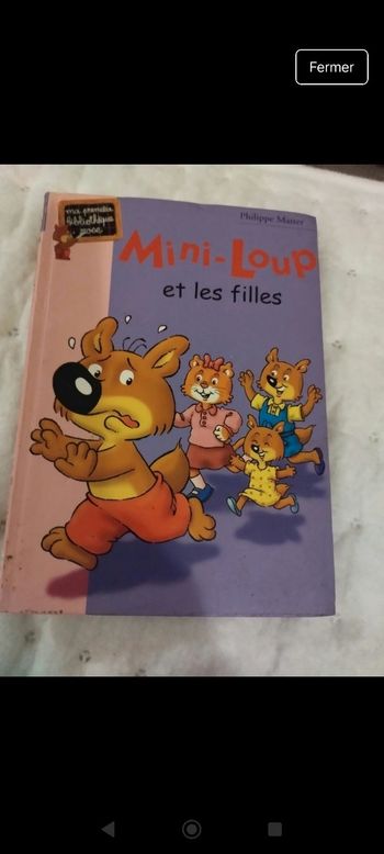 Livre "Mini-loup et les filles"