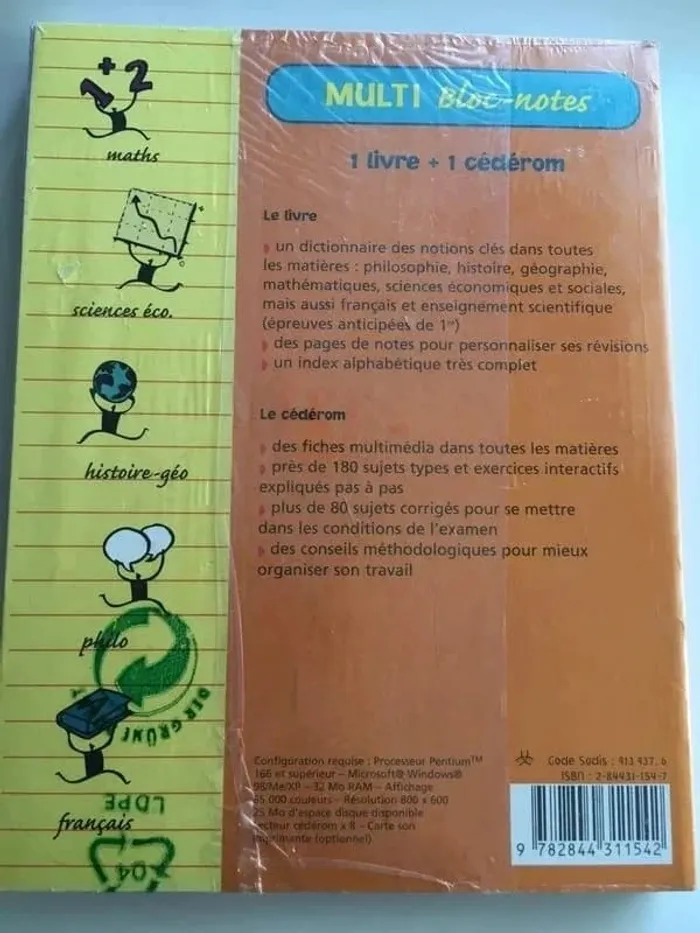 Livre + CD Bac ES neuf - photo numéro 2