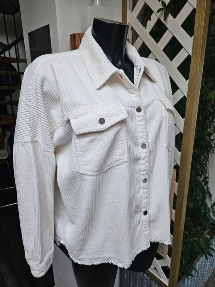 Zara veste côtelée taille M