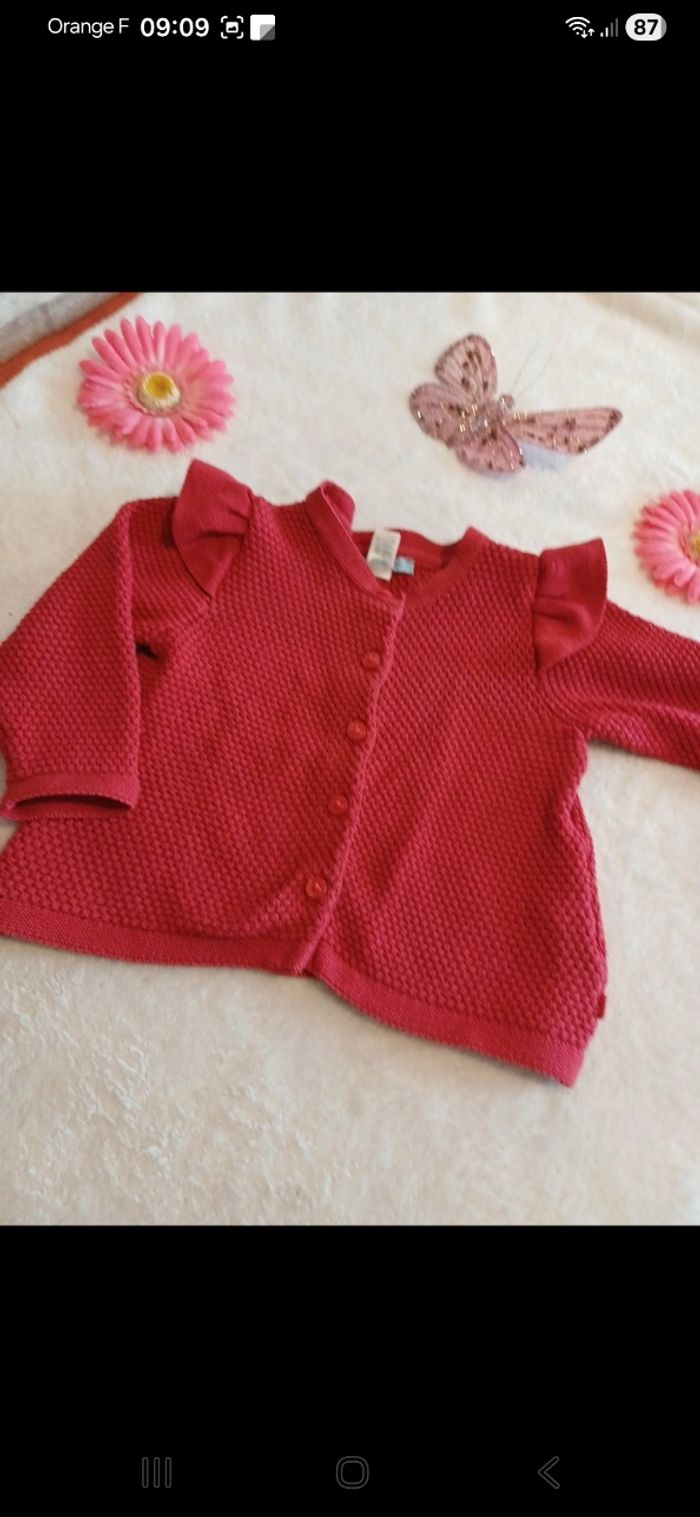 Gilet bébé taille 6 mois - photo numéro 1