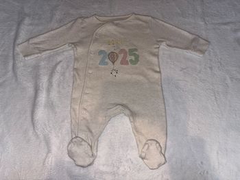 pyjama "BORN IN 2025", coton épais
