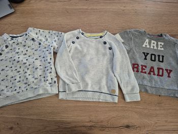 Lot de 3 sweats 18 mois