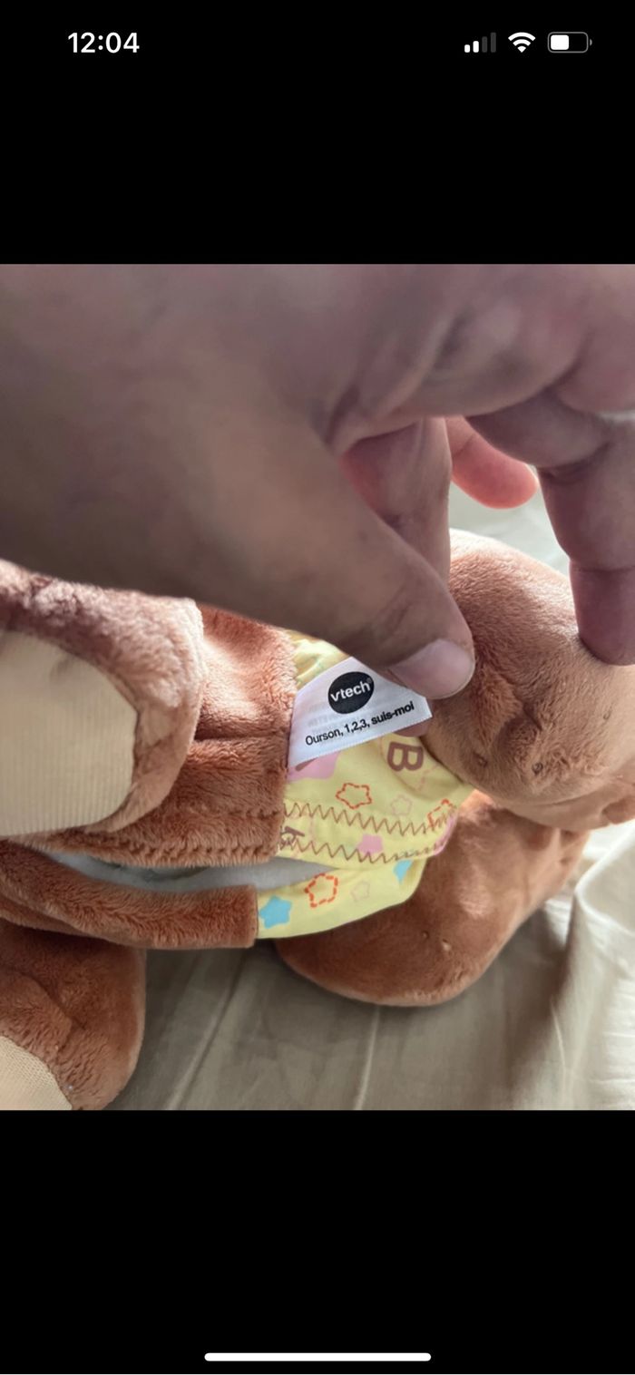 Ourson 1 2 3 suis moi  Vtech - photo numéro 7