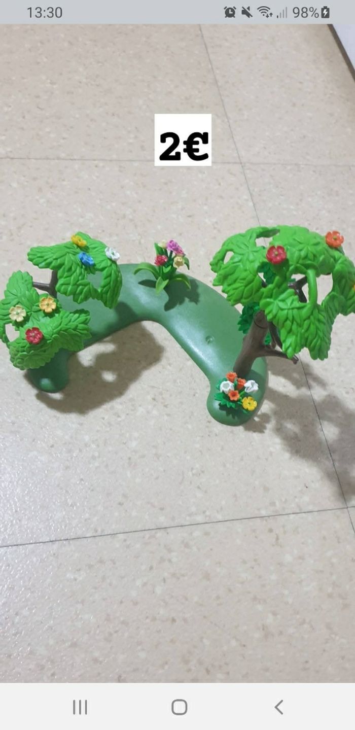 Lot végétation playmobil - photo numéro 2