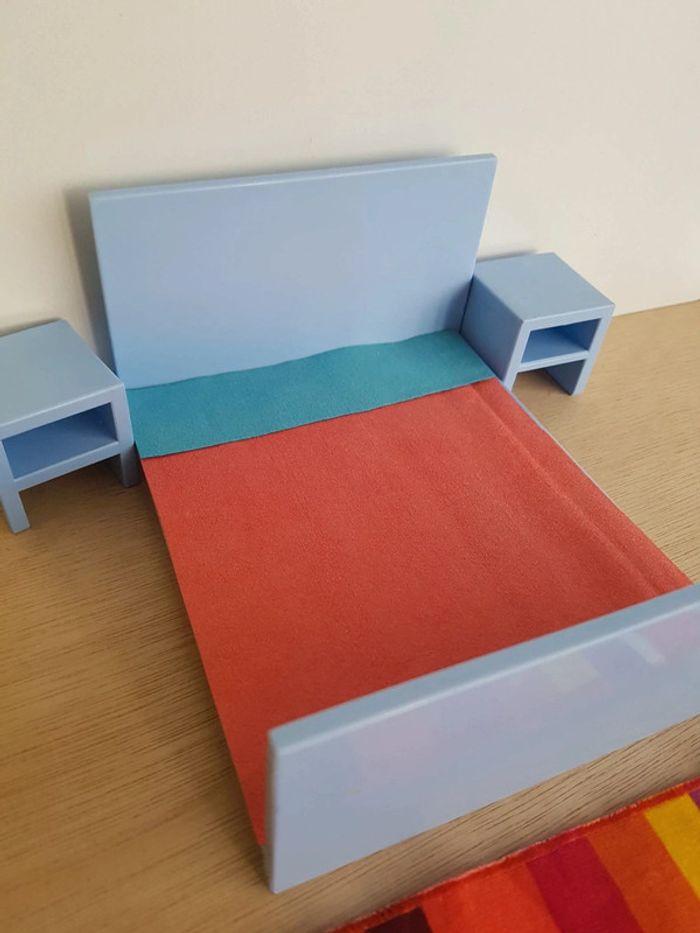 Mobilier cuisine et chambre pour maison de poupée Ikea - photo numéro 6