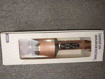 Microphone Wireless avec Hifi Speaker 