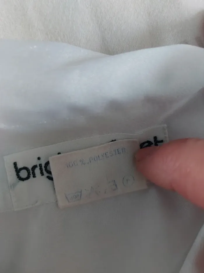 Chemise blanche "Brigitte Saget" - photo numéro 7